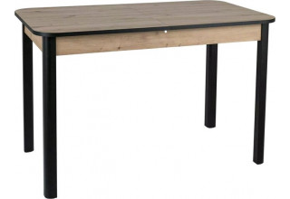 Кухонный стол Signal Diego II DIEGO2DAC120 (дуб артизан/черный)