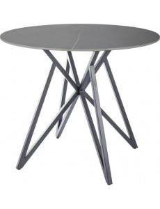 Кухонный стол Signal Murano MURANOSZCFI90 (серый/черный)