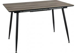 Кухонный стол Signal Remus II REMUSIIOVC120 (орех винтажный/черный)