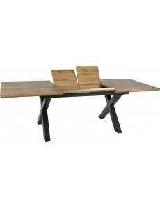 Кухонный стол Signal Xaviero II XAVIEROIIDAC160 (дуб артизан/черный)