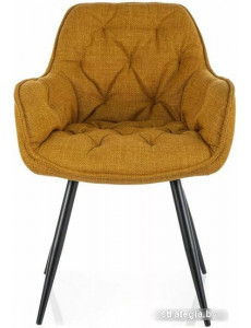 Стул с подлокотниками Signal Cherry Bjorn 68 (карри/черный)