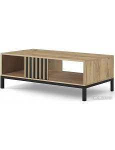 Журнальный столик Halmar Lamino Law-1 (дуб крафт/черный)