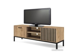 Halmar Lamino RTV-1 (дуб крафт/черный)