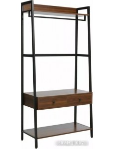 Стеллаж Signal Ava A (орех/черный)