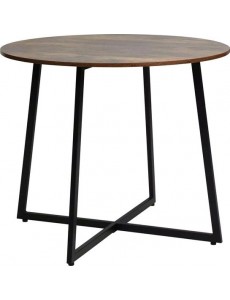 Кухонный стол Signal Luna LUNABRRC (рустикальный коричневый/черный)