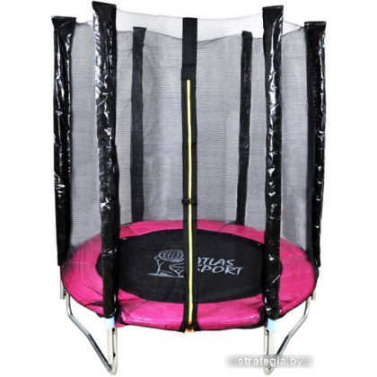 Atlas Sport 140 см - 4.5ft (на эластичных ремнях, розовый)