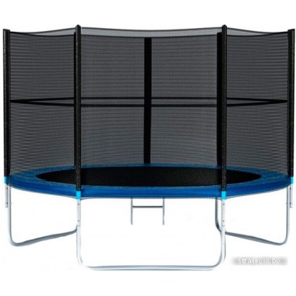 Atlas Sport 374 см - 12ft Basic (с лестницей, внешняя сетка, синий)