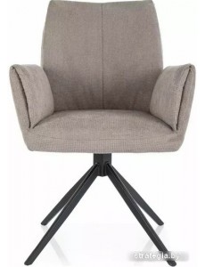 Стул с подлокотниками Signal Coco II Vardo 11 (бежевый/черный матовый)