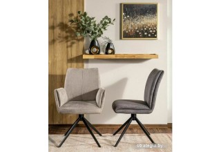 Стул с подлокотниками Signal Coco II Vardo 11 (бежевый/черный матовый)