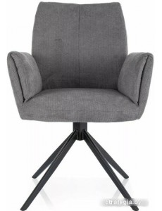 Стул с подлокотниками Signal Coco II Vardo 11 (серый/черный матовый)