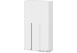 Шкаф распашной Mio Tesoro К "ШК 5" 00-00111103 (белый текстурный, 1200)