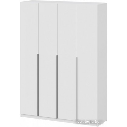 Шкаф распашной Mio Tesoro К "ШК 5" 00-00111101 (белый текстурный, 1600)