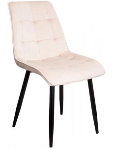 Стул AksHome Fred (кремовый/черный)