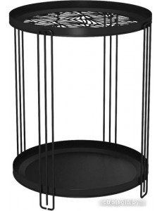 Журнальный столик Sheffilton SHT-CT82 (черный муар)