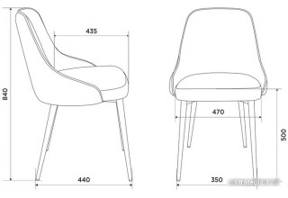 Бюрократ KF-5 (молочный Velvet 20/черный)