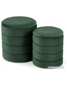 Пуфик Halmar Pacho (2 шт, зеленый)