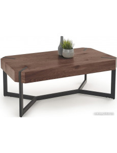 Журнальный столик Halmar Lavida (орех/черный)