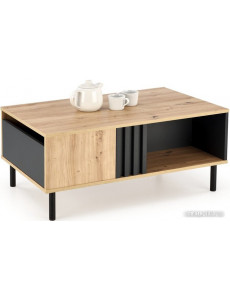 Журнальный столик Halmar Sonia (дуб артизан/черный)