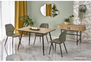 Halmar Berto 120/80/77 (натуральный/черный)