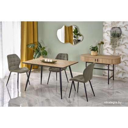 Halmar Berto 120/80/77 (натуральный/черный)