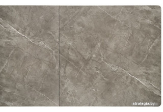 Halmar Charles раскладной 180-260/90/76 (серый мрамор/черный)