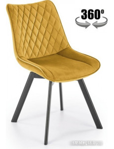 Стул Halmar K520 (горчичный/черный)