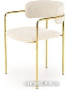 Стул Halmar K537 (кремовый/золотой)