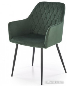 Стул Halmar K558 (зеленый/черный)