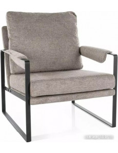 Интерьерное кресло Signal Focus Brego 34 (бежевый/черный)