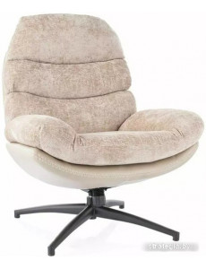 Интерьерное кресло Signal Giselle (античный розовый/бежевый/черный мат)