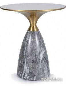 Журнальный столик Signal Leo (белый/серый)