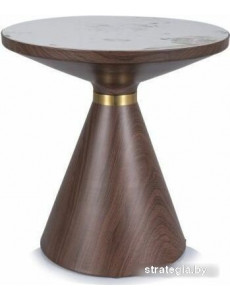 Журнальный столик Signal Napa A (белый/коричневый)