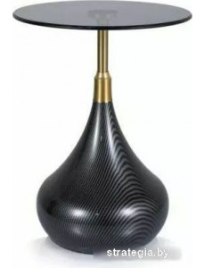 Журнальный столик Signal Taurus (дымчатый/черный)