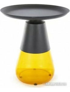 Журнальный столик Signal Tiffany A (черный/оранжевый)