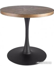 Кухонный стол Signal Amadeo AMADEOORCFI80 (орех/черный матовый)