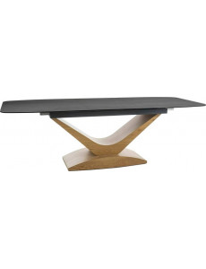 Кухонный стол Signal Dolce ceramic DOLCEJSZD180 (серый/дуб)