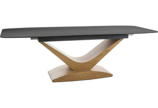 Кухонный стол Signal Dolce ceramic DOLCEJSZD180 (серый/дуб)