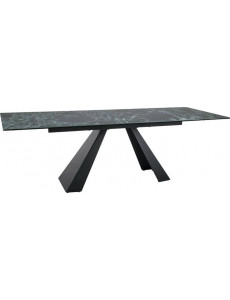 Кухонный стол Signal Salvadore ceramic SALVADORETVC160 (морской/черный матовый)