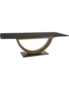 Кухонный стол Signal Wilson ceramic WILSONBROBR180 (коричневый/античный коричневый)