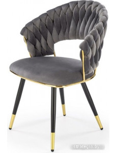 Стул Halmar K551 (серый/черный/золотой)