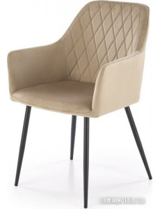 Стул Halmar K558 (бежевый/черный)