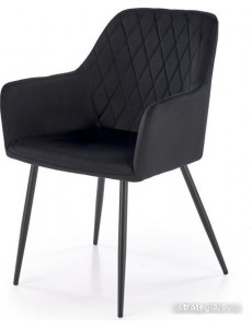 Стул Halmar K558 (черный/черный)