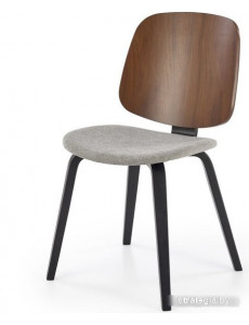 Стул Halmar K563 (серый/черный/орех)