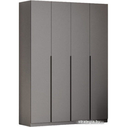 Шкаф распашной Mio Tesoro К "ШК 5" 00-00111963 (графит серый, 1600)