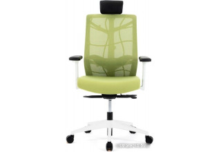 Chair Meister Nature II (белая крестовина, зеленый)