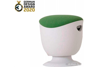 Chair Meister Tulip (белый пластик, зеленый)