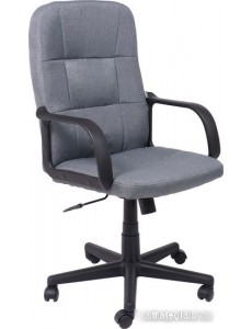 Кресло AksHome Leonidas (пластик/ткань, темно-серый)