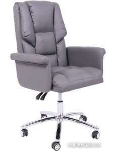 Офисное кресло AksHome Homer Eco (кожзам, темно-серый)