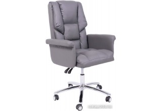 Офисное кресло AksHome Homer Eco (кожзам, темно-серый)