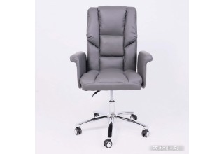 Офисное кресло AksHome Homer Eco (кожзам, темно-серый)
